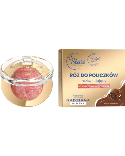 Tryfonkowy zestaw STARS from the stars & WEDEL, pędzelek do makijażu i bilet na pokaz makijażu